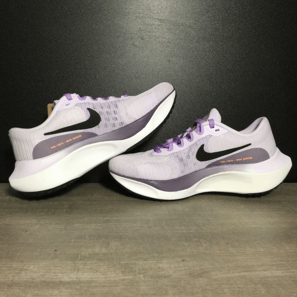 Nike Zoom Fly 5 Running Shoes Barely Grape Purple DM8974-500 Women's Size 6 - Picture 4 of 7